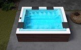Aquatica Vibe Freestanding DurateX Spa With Thermory Panels07
