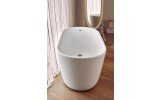 Lullaby Wht Small Freestanding Solid Surface Bathtub by Aquatica web 0049