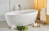 Sensuality wht freestanding oval solid surface bathtub by Aquatica 06 04 16––14 07 31 WEB