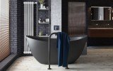 Aquatica Purescape 171 Black Freestanding Solid Surface Bathtub Project in Moscow Russia main (web)