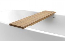 Aquatica Universal 36.25 Waterproof Teak Wood Bathtub Tray01web